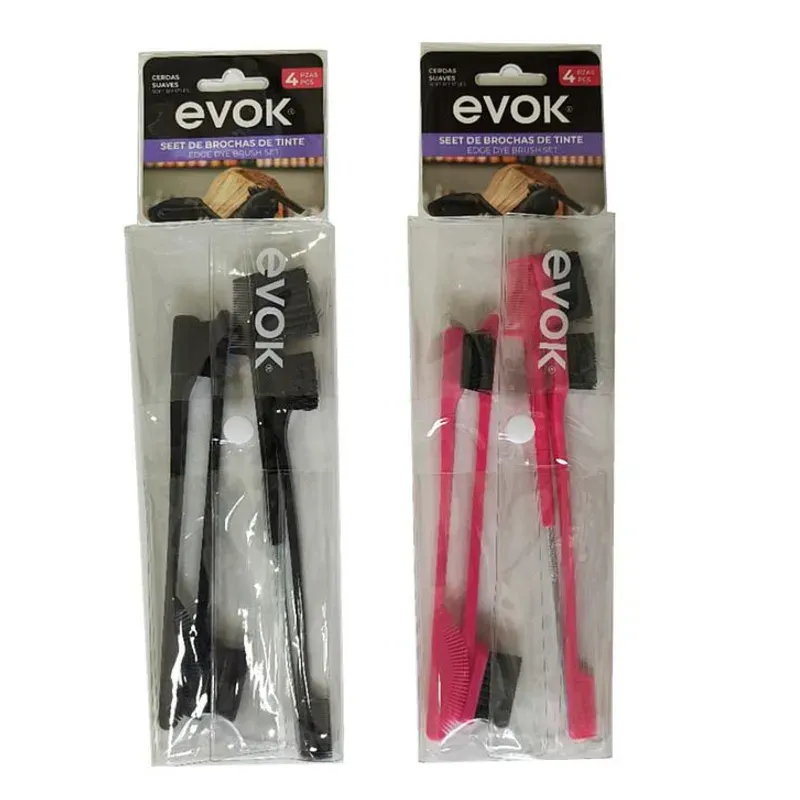 Set de brochas para tinte y peinado Evok