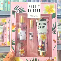 Set de perfumes y crema 