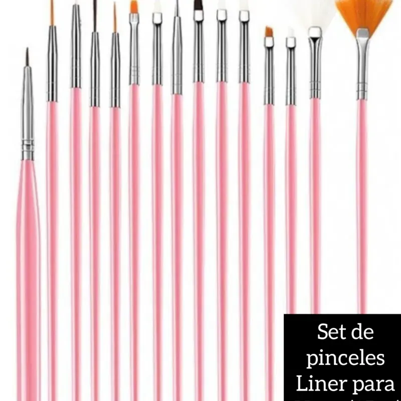 Set de pinceles Liner 15pzs