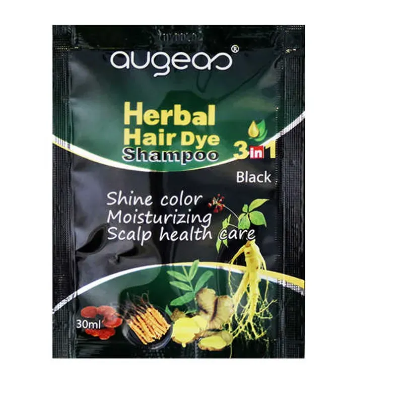 Shampoo de tinte Herbal Negro 30ml