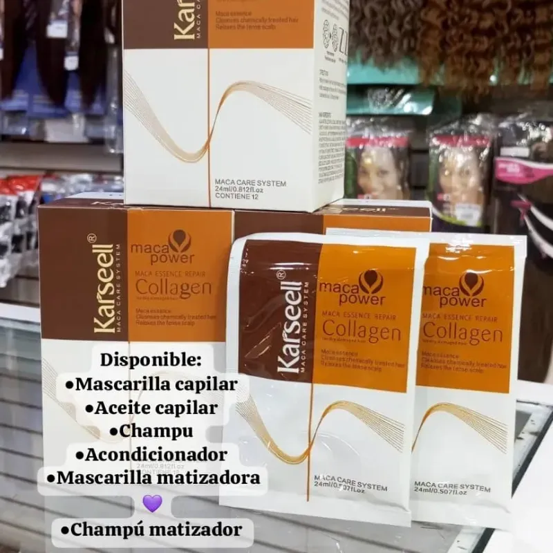 Sobres de la línea karseell 24ml