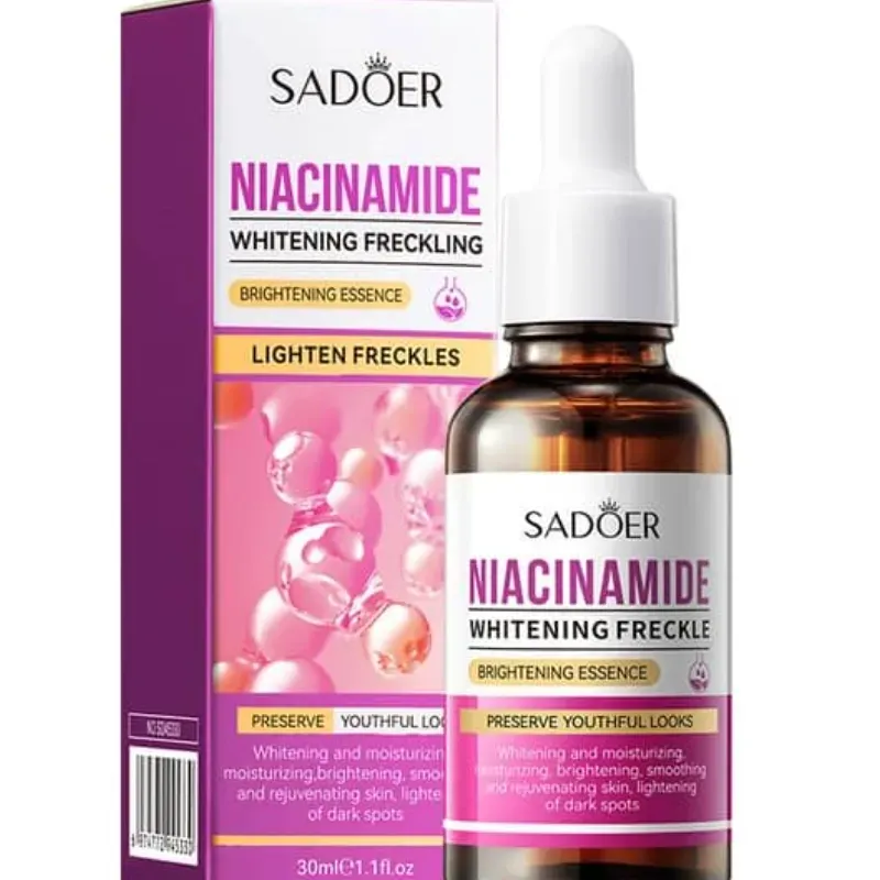 Suero facial blanqueador de niacinamida, SADOER 30ml🌟