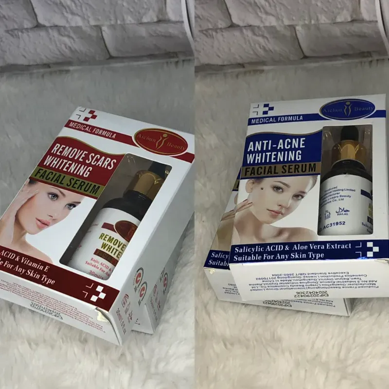 Suero Facial Blanqueador para Eliminar Cicatrices