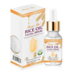 Suero facial hidratante con aceite de arroz 100% Natural  Dear She 15ml
