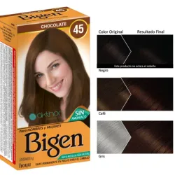 Tinte  para el cabello color Chocolate. | Bigen