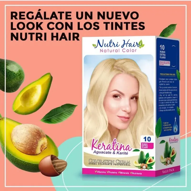 Tinte para el cabello Nutri Hair