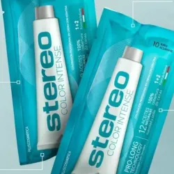 Tinte stereo 50ml Fórmula 1 onza d tinte x 2 de peroxido