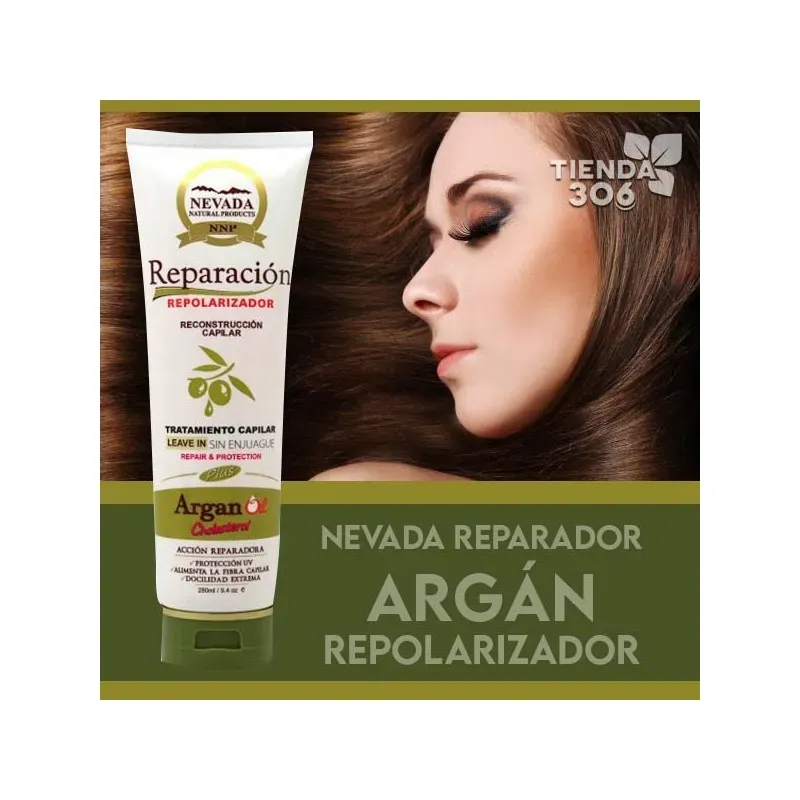 Tratamiento Capilar Nevada Natural Products - Reparación Repolarizador