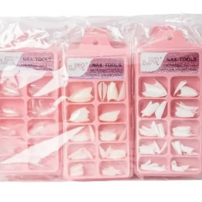 Uñas almendrada 100 unidades 