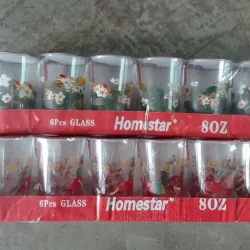 Juego de 6 vasos de 8 onzas 