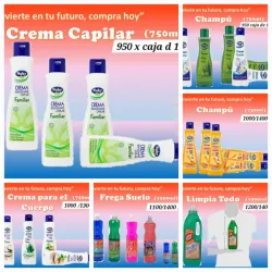 6 Productos de aseo.