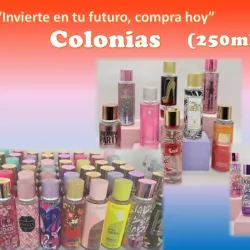 Colonias. 250ml