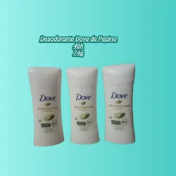 Desodorante Dove de pasta.