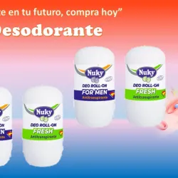 Desodorante Nuky. Deo Roll on.