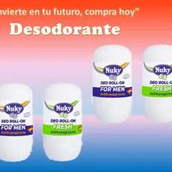 Desodorante Nuky.