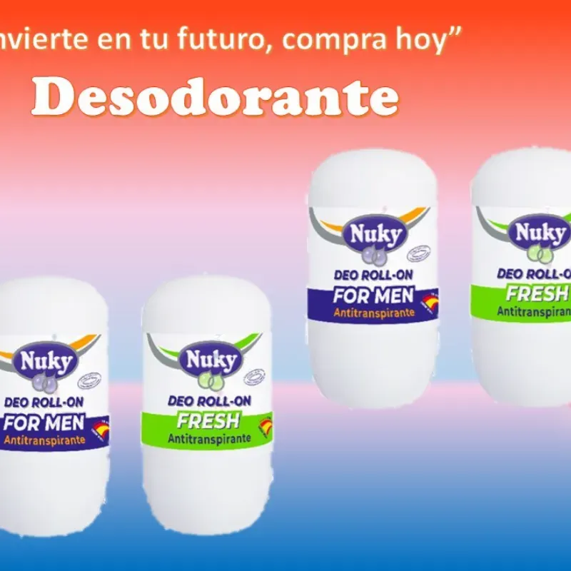Desodorante Nuky.