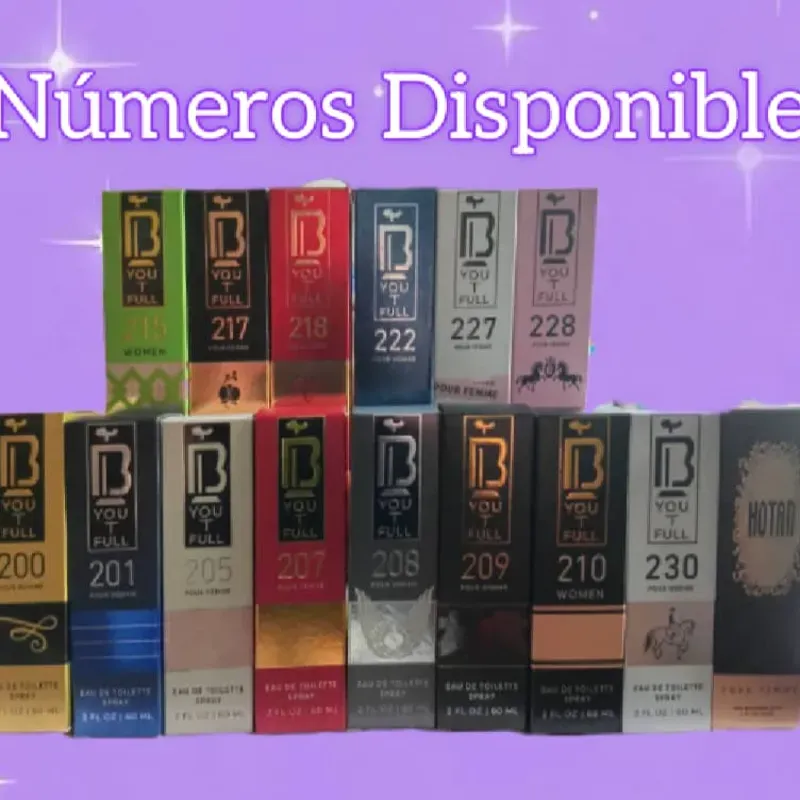 Perfumes x caja de 36u.