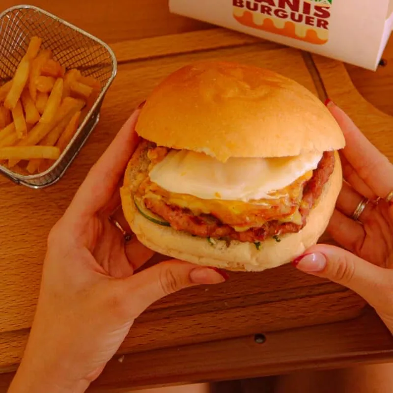 Danis Burguer de Cerdo + Q.Gouda