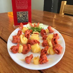 entremés de chorizo + queso blanco