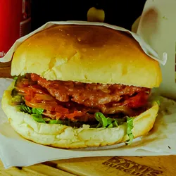 hamburguesa especial con queso blanco 