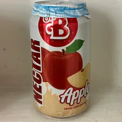 Jugo manzana de lata