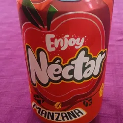 Jugo manzana de lata