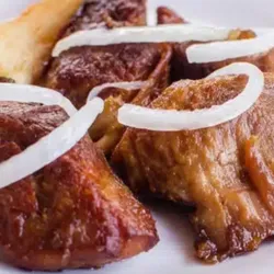 Masa de cerdo frita