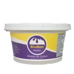 Helado Bim Bom sabor Fresa (250ml)