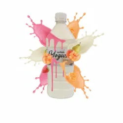 yogurt Probiótico 1Litro naranja 