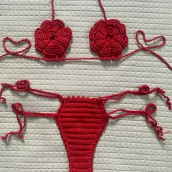 Bikini de rosa