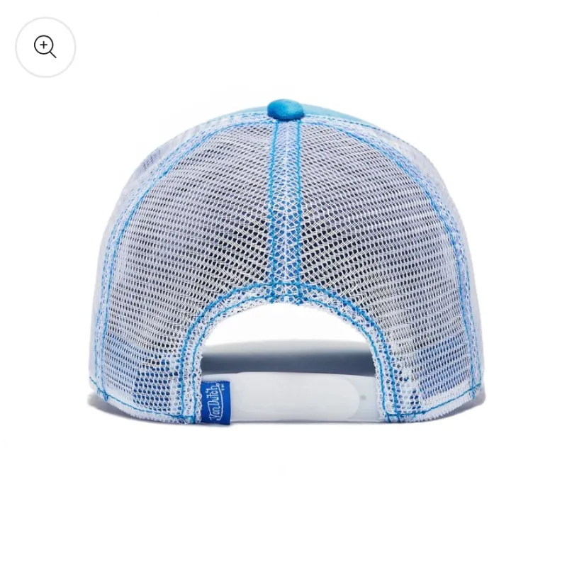 BLUE CRUSH VELVET TRUCKER HAT