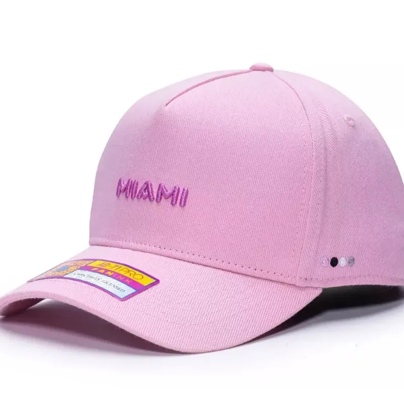 Fan Ink Men's Inter Miami CF Pink Maverick Adjustable Trucker Hat