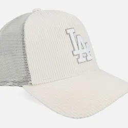 New Era Los Angeles Dodgers Corduroy Stone A-Frame Trucker