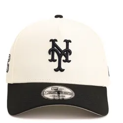 NEW ERA New York Mets Chrome Black 2 Tone 1986 World Series 9Forty A-Frame Snapback