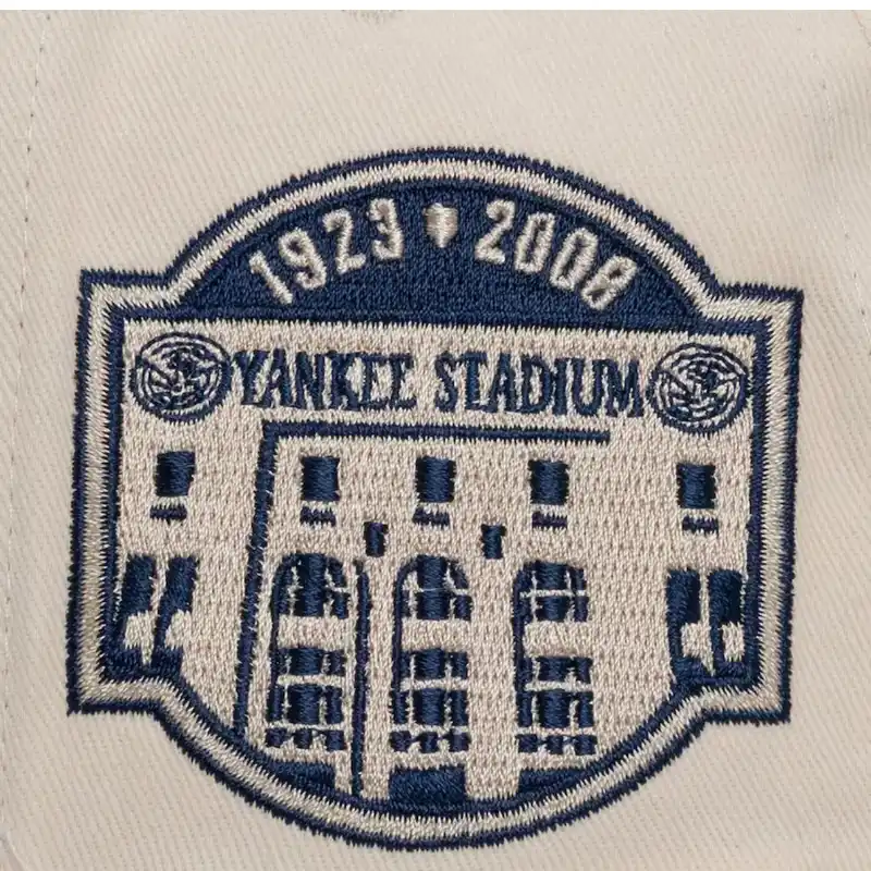 New York Yankees Cream Fall Corduroy Pro Crown Snapback Hat