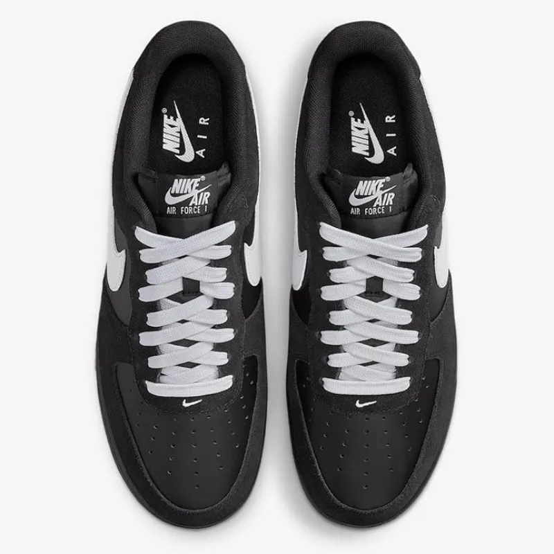 Nike Air Force 1 '07 LV8 Hombre Black/White-Gum Light Brown