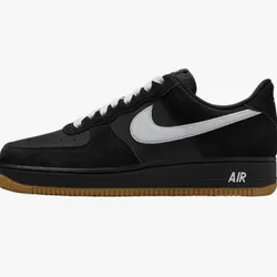 Nike Air Force 1 '07 LV8 Hombre Black/White-Gum Light Brown