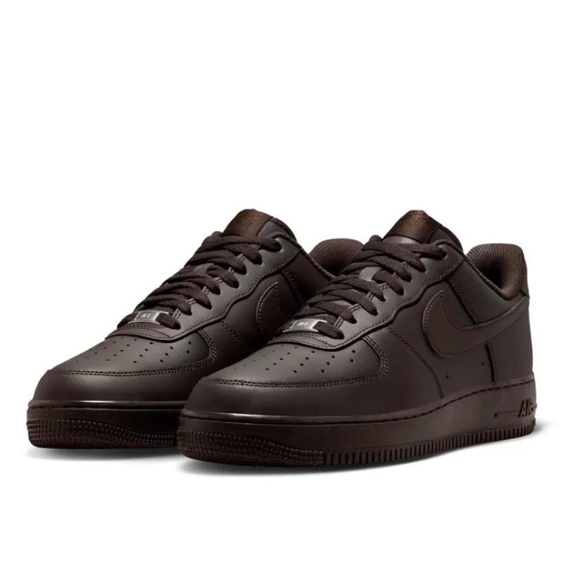 nike-air-force-1-07-men-brown coffee