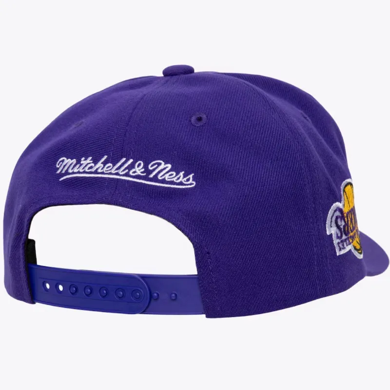 Purple Los Angeles Lakers Upside Pro Snapback Hat