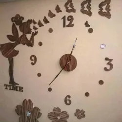 Reloj de pared 3D 