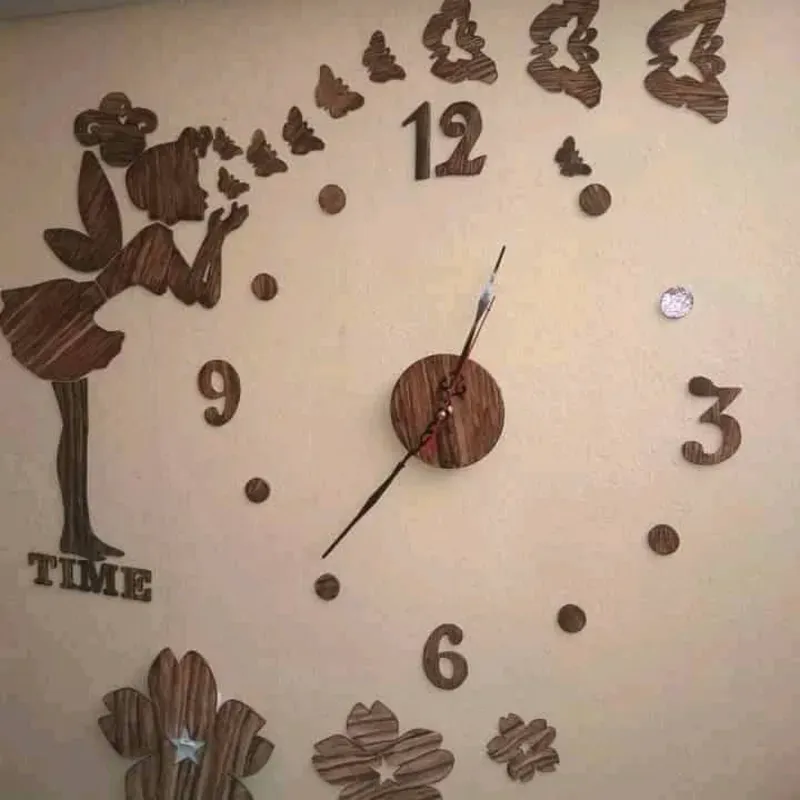 Reloj de pared 3D 