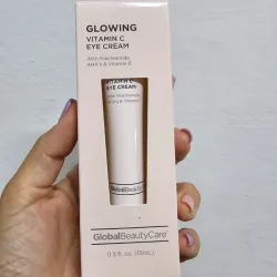 Crema de Contorno de ojos de Vitamina C con Niacinamida, AHA's y Vitamina E Global Beauty Care