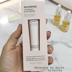 💛👁️Crema de Contorno de ojos de Vitamina C con Niacinamida, AHA y Vitamina E 👁️💛
