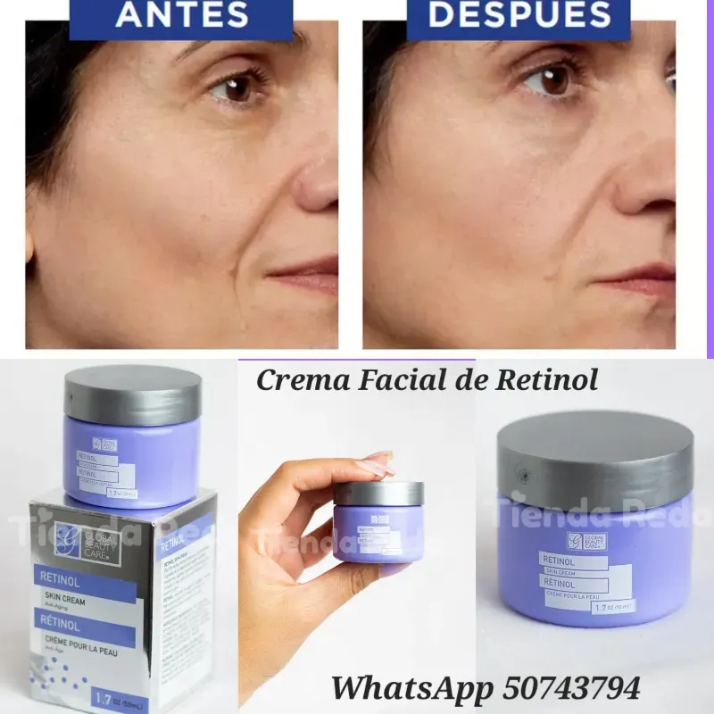 💜Crema facial de Retinol Antiedad💜👵🏻🧖🏻‍♀️