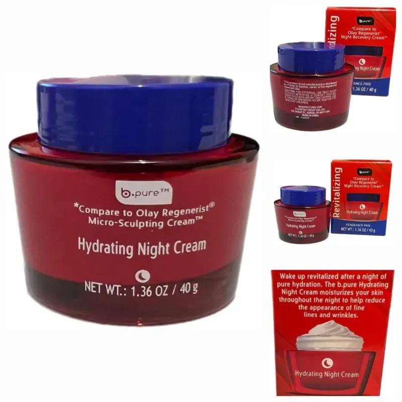 ❤‍🔥Crema Facial Hidratante Nocturna 🌙 con efecto Revitalizante❤‍🔥