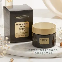 Crema Facial Nocturna de Retinol, Glicerina y Vitamina E Global Beauty Care
