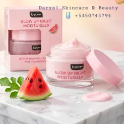 🩷🍉Crema Hidratante Nocturna de Niacinamida y Extracto de Sandía🍉🩷