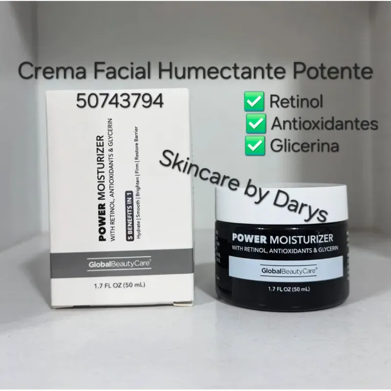 🖤Crema humectante Poderosa  con Retinol, Antioxidantes y  Glicerina🖤