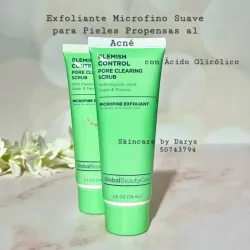 Exfoliante Facial Microfino con Ácido Glicólico 💚