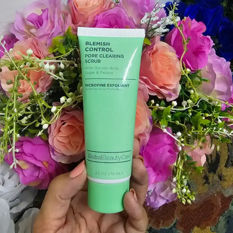 Exfoliante Microfino Gentil Limpiador de Poros para pieles propensas al Acné con Ácido Glicólico, Azúcar y Papaya🍉